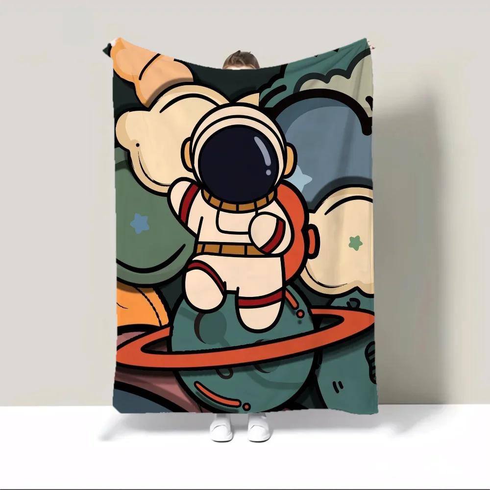 

Children s Blanket 150x200 Astronaut Printing Designer Throw Blanket Sofa Winter Interior for Home Luxury Blankets King Size 100x150cm