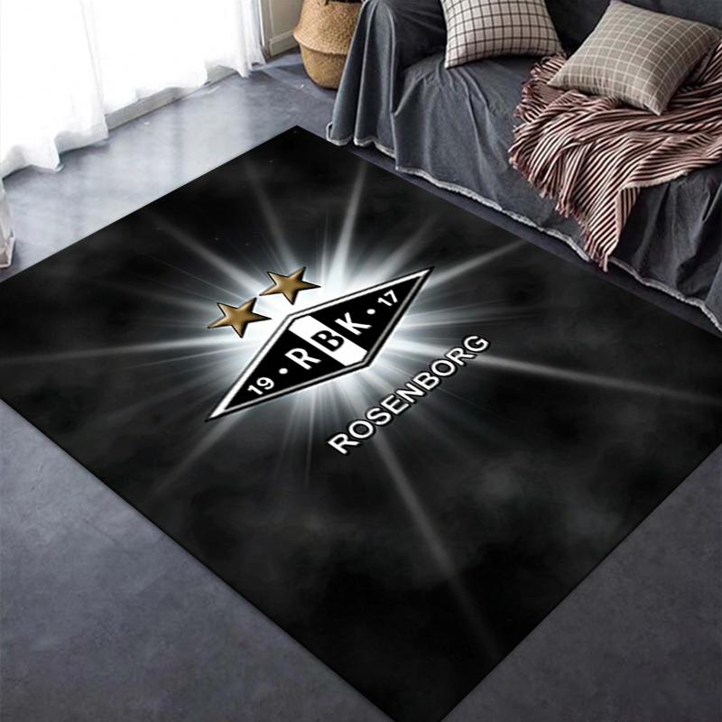 Rosenborg Ballklubb Carpet Rug for Living Room Bedroom Home Sofa Decoration,Kids Play Non-slip Floor Mat