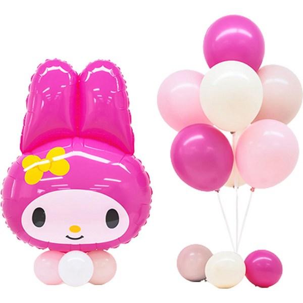 

Набор подставок для воздушных шаров Joy Party My Melody Super Shape, разноцветные, 1 комплект популярных корейских игрушек
