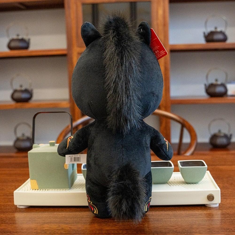 Cute Stuffed Horse Toy Mascot Dolls Zodiac Pony Figurine Horse Plush Doll Birthday Gift