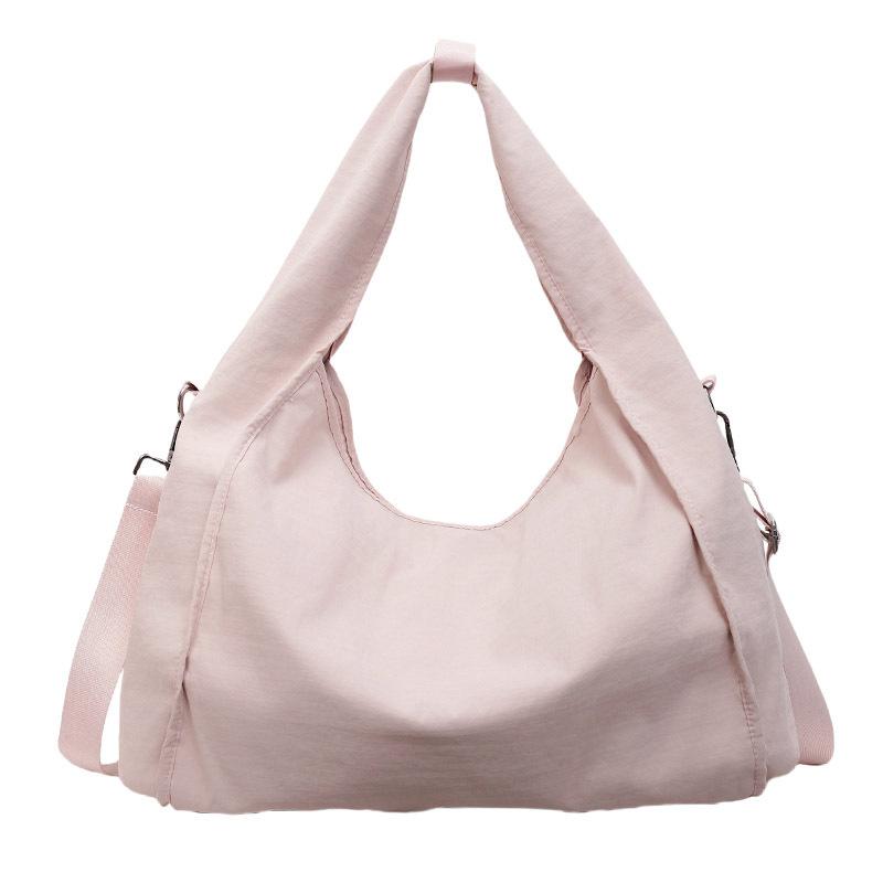 

Handbag Japanese simple washed canvas bag women s large-capacity retro underarm bag women s college student shoulder bag 45*35*20