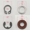 Rubber Bearing Seals and Retaining Clips Heavy Duty Pan Seal Kit for Bread Machines Accessories Easy to Install