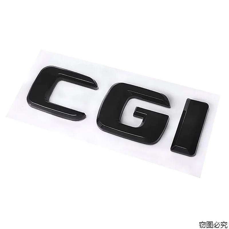 ABS Car Tail Letters Emblem Sticker Car  Side Badge For  Benz CGI CDI Logo W111 W210 W213 W203 W205 CLK CLA GLA Car Sticker Mm1