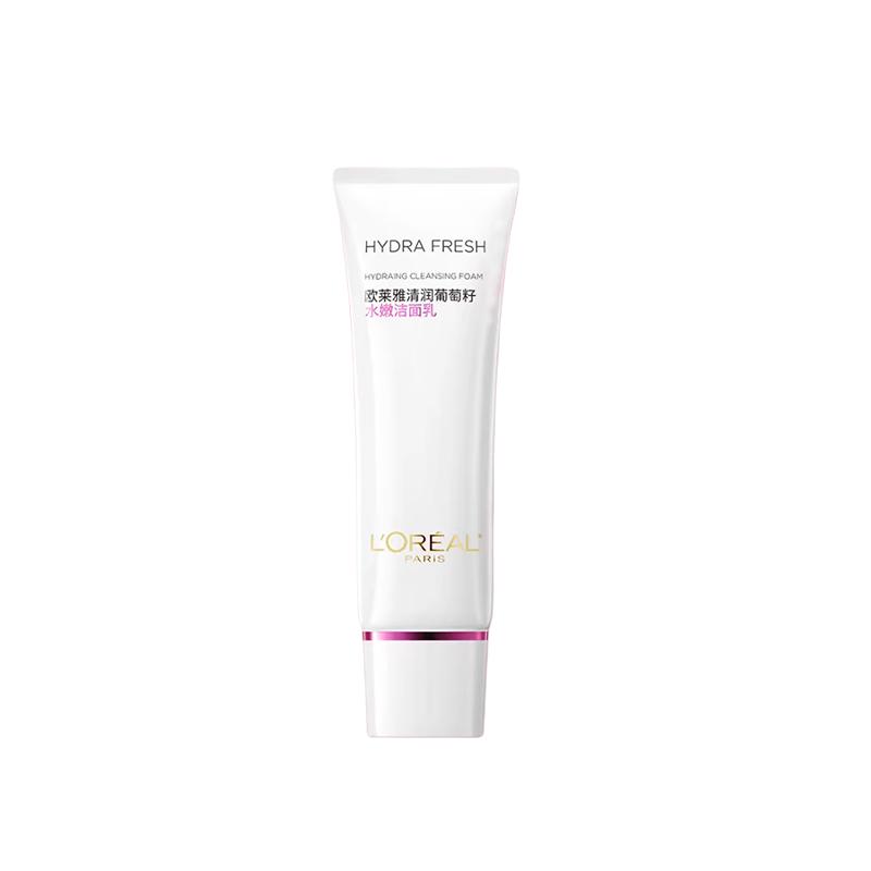 Loreal Paris Grape Seed Amino , Moisturizing, Moisturizing, Cleansing and Makeup Remover MoisturizingGrape SeedFacial Cleanser-Foaming Cleanser 125ml