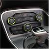 3X Green Air Conditioner & AC Radio Switch Knob Trim For Dodge RAM 1500 2012-17