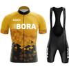 Cycling Clothing Man Laser Cut Bike Bib Men's 2026 Jersey Summer Mtb Clothes Blouse Mountain Outfit Suit Sportswear Set