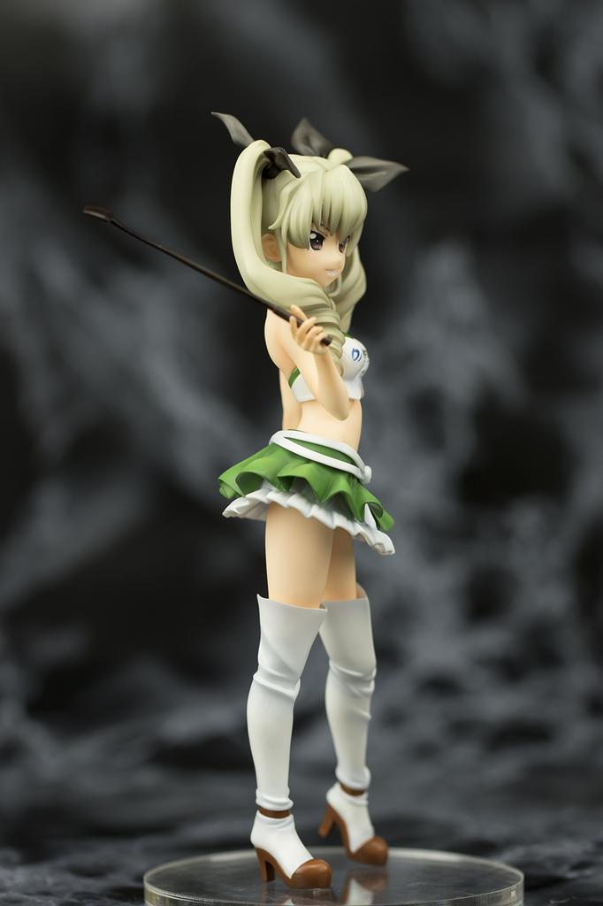 PVC Girls Panzer X PACIFIC Pre-painted Figure & "Anchovy"
