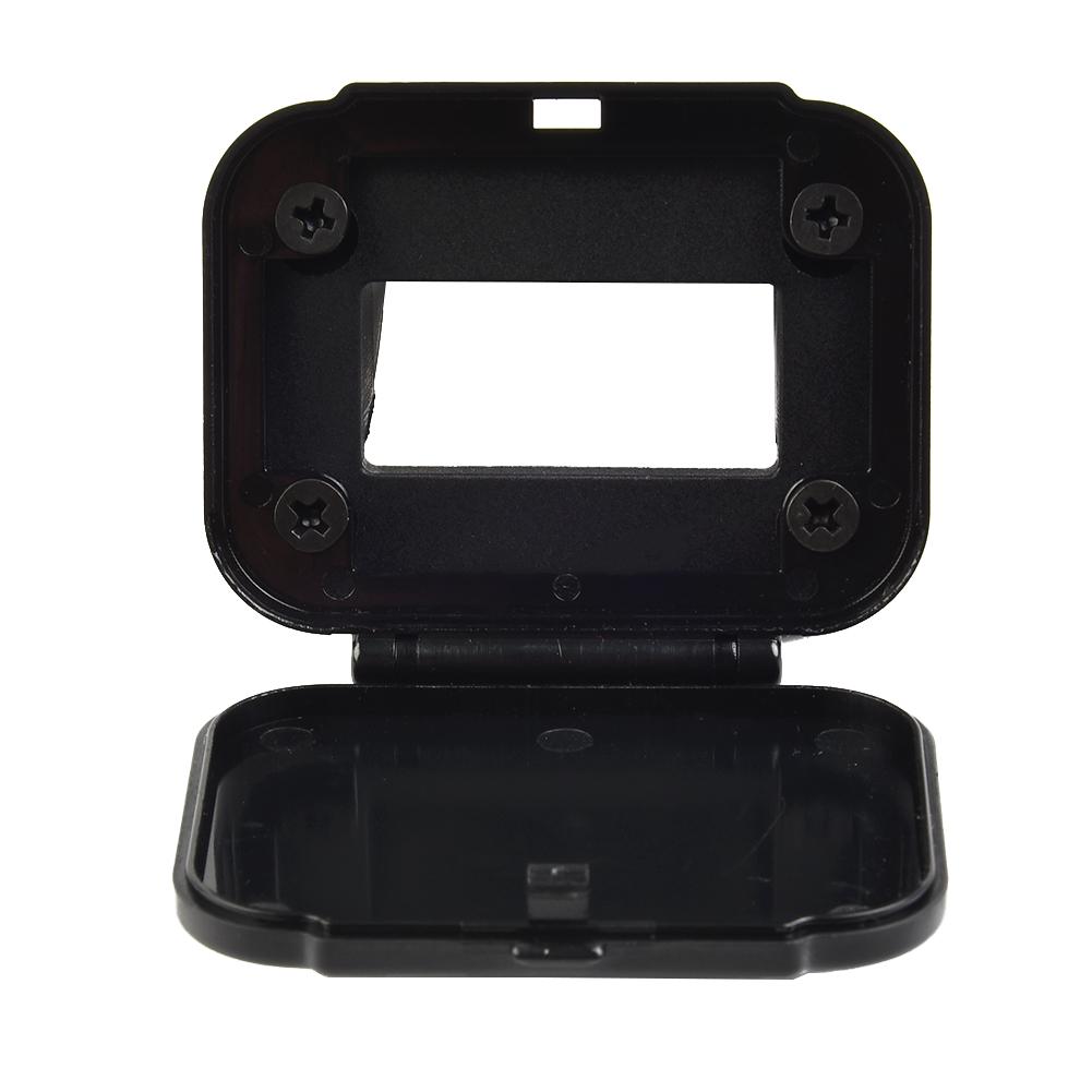 50A Panel Socket Panel Bracket Black In-Line Plastic