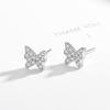 Tancise 925 Sterling Silver Zircon Earrings Drop Earrings For Women Wedding Party Gifts
