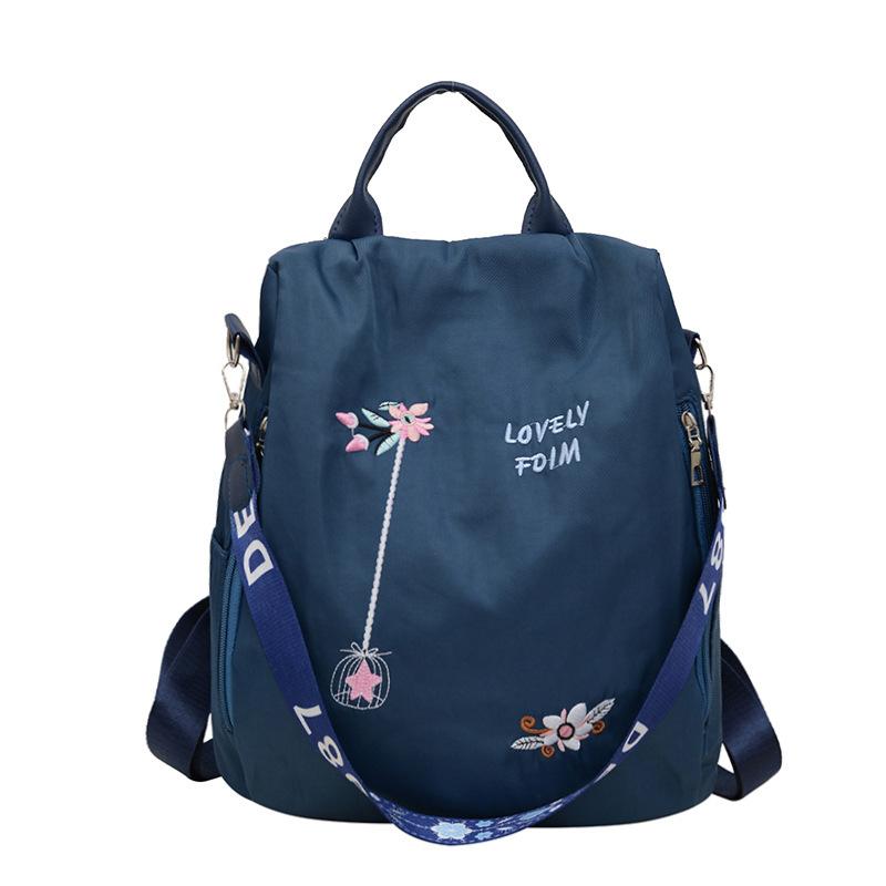 Dual-shoulder Backpack for Casual Travel, Single-shoulder, Anti-theft, Lightweight Student Schoolbag