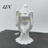 Moisture-proof Spooky Ornament 3D Printed Halloween Ghost Bride Statue Ornament, Female Figure Sculpture with Anti-fall Decor Stable Base, Decorative