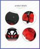 Multifunctional Detailing Stool with Swivel Wheels for Car Care and Tool Storage