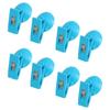 Universal Suction Clip Glass Metal Tile Surfaces Simple Attach Firm Grip Car Clip Accessory Suitable for Car & Bath Use