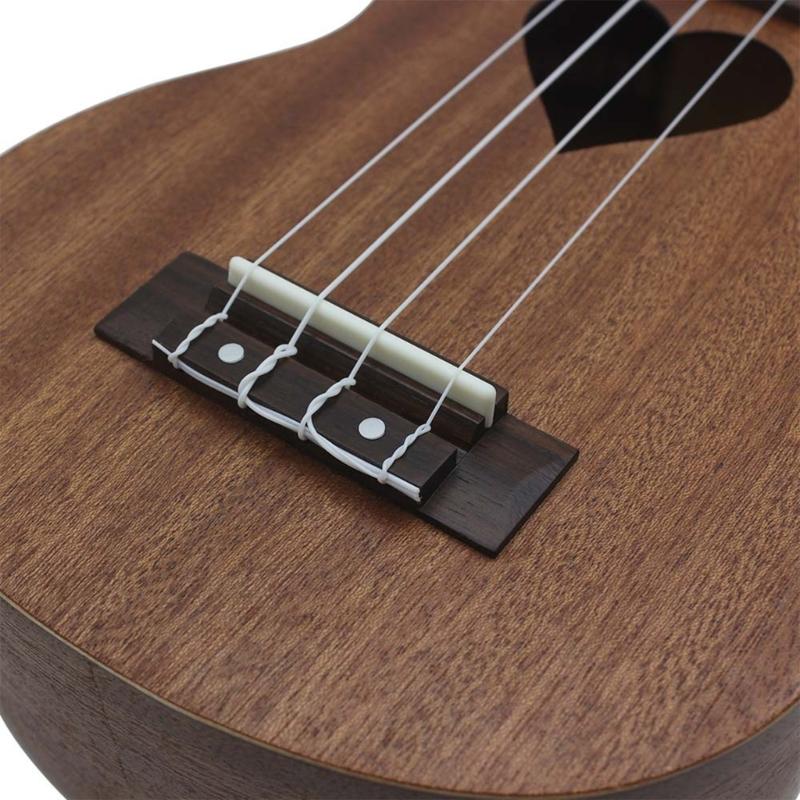 Soprano Ukulele for Beginners Guitar 21 Inch Ukelele Instrument for Adults Wood Guitar Small Hawaiian Ukalalee Starter