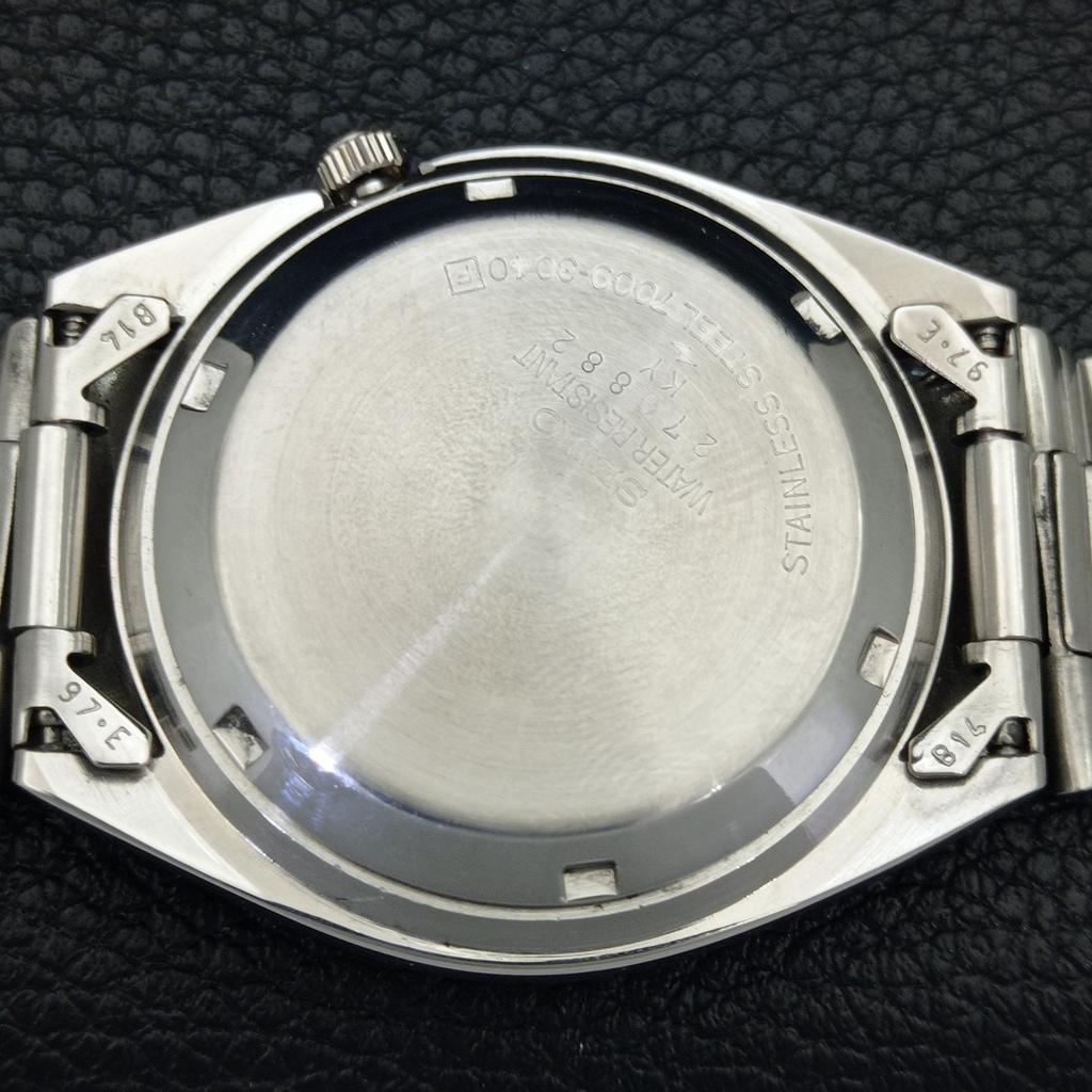 GENUINE VINTAGE SEIKO 5 AUTOMATIC JAPAN 7009A MENS ORIGINAL DIAL WATCH A702425-5 R124-a702425