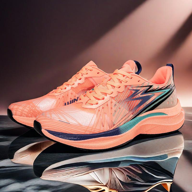 

Foreign trade new high-elastic popcorn sole running shoes for men and women couples, light, breathable, non-slip and wear-resistant sports shoes 36