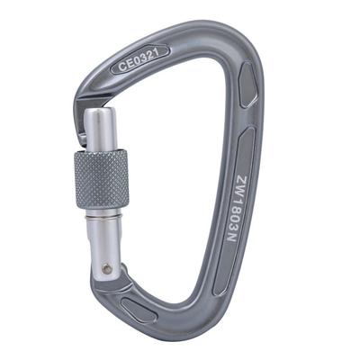 24KN Professional Safety Carabiner Aluminum 8 Colors D Shape Key Hooks Mountaineering Protective Equipment Security Master Lock