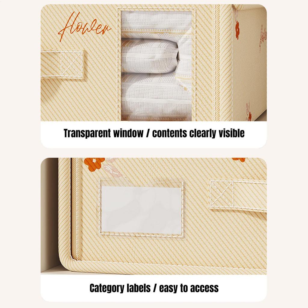Sheet Storage Organizer Sheet Storage Box Bedding Holder Large Containers Bins For Bedroom Closet Underbed Dorm Apartment Moving