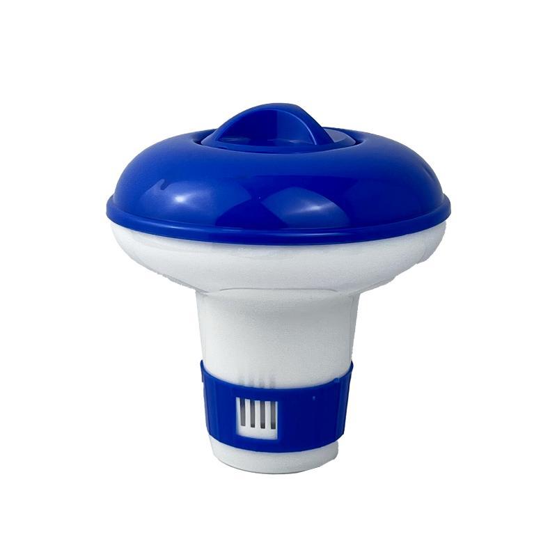 Automatic Pool Floating Disinfection Dosing Device 5 Inch Telescopic Structure Portable for Travel Camping Swimming Pools