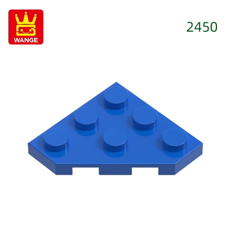 Ungiftig 100 Stück/Los 2450 3x3 Keilförmige Platten Bausteine Moc Kompatibel Mit Allen Markensteinen Kinderspielzeug Geschenkbox