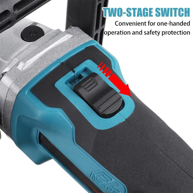 New 6 Gears Brushless Electric Polishing Machine 1600W Wireless Car Polisher Rechargeable Sanding Tools for 18V Battery