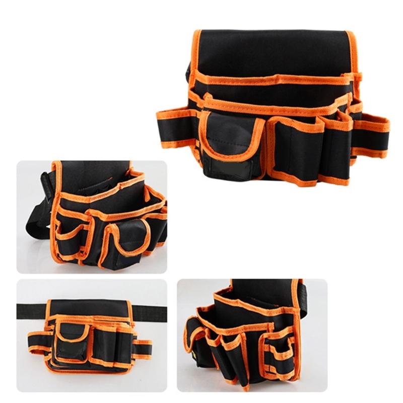 Waist Tool Bag Aprons Organizers Garden Tool Pouch With Storage Pockets Craftworks Electrician Tool Accessories
