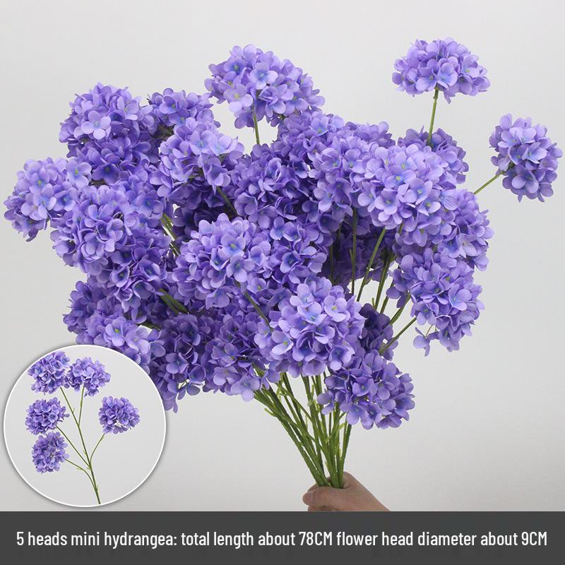 10-Piece Purple Series Artificial Floral Set: Ground Row, Aisle, and Burgundy Wedding Decoration Flowers