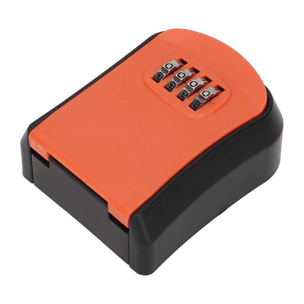 Combination Lock Box Wall Mounted ABS 4 Digit Waterproof Key Storage Lock Box with 5 Keys Capacity