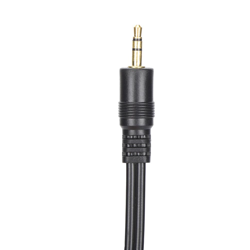 1/8 Inch To 3-Core Double XLR Microphone Cable Interconnect Patch Cord Audio Recording