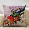 Bird Parrot Sofa Cushion Cover Bedroom Living Room Hotel Cafe Decoration Pillow Case 45x45cm Linen Pillowcase Chair Cushions