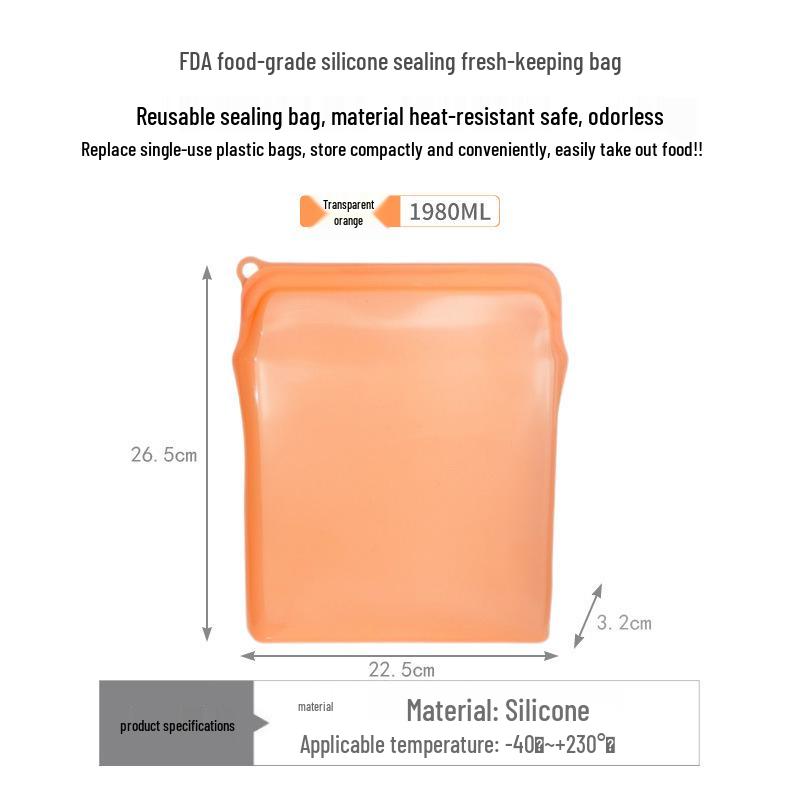 Sheng Bang Rong Silicone Collapsible Fresh-Keeping Lunch Box: Portable, Food-Grade Container for Snacks, Fresh Fruit, and More