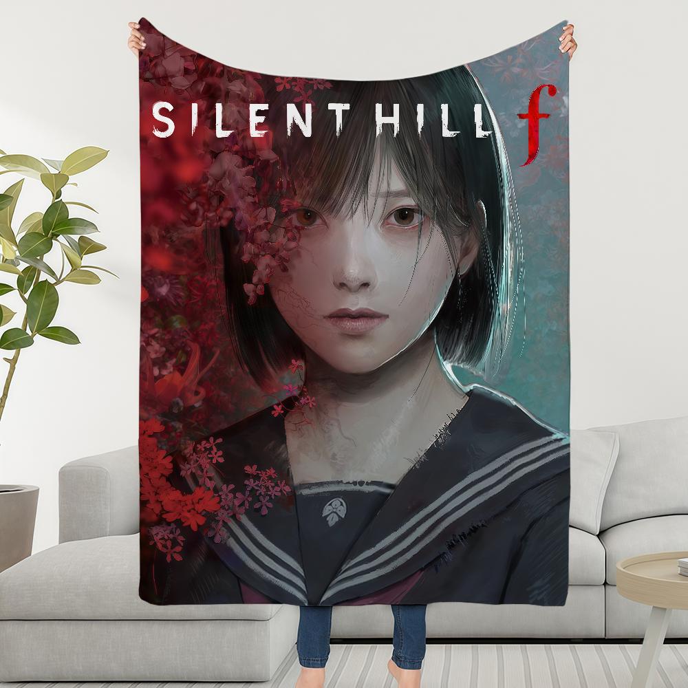 Blanket Throw Super Cosy Plush Living Room Sofa Couch Game S-SilentS-ES F Childish Birthday H-HillS-ES Gifts