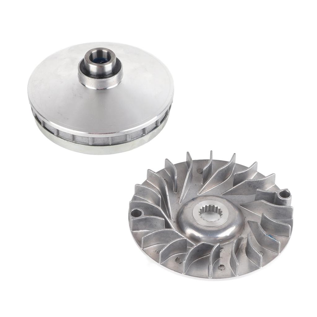 Variator Assembly Front Clutch Metal Alloy Replacement for Linhai 250cc 260cc 300cc Scooter ATV Go