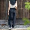 Cotton and Linen Lantern Pants Artistic Loose and Versatile Casual Long Pants Practicing Tai Chi Pants Women’s Trousers