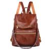 Soft Leather Capacity Casual Backpack