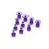 Car Dent Repair Drawer Seat, Seamless Repair, Plastic Body Sheet Metal Uneven Repair Gasket (Purple PC 10 Pieces Slider)
