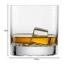 Zwiesel Glass (ZWIESEL GLAS) Shatter-Resistant Chess Tumblers for Whiskey and Hard Liquor, Pair of 2, Machine-Made (m122607)
