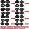 MST3  For Mercedes Benz 3D ABS Car Decoration for Mercedes Benz W204 W205 W206 W213 W253 Front Grille Emblem Replacement Auto Modifica