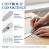 Easy Grip Carving Knife Metal Carving Tool Handy Art Knife  Manual Carving
