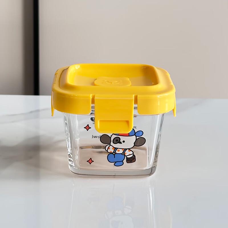 Abay Glass Baby Food Storage Bowl Set