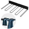 Wall Mounted Boot Rack Wader Storage Hanger for Tall Boots Cowboy Boots Work Boots Sturdy Metal Hanging Boot Holder