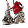 Festive Santa Claus Hanging Decorations for Christmas Tree