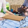 Aluminum Alloy Camping Table with Carry Bag for Outdoor Use
