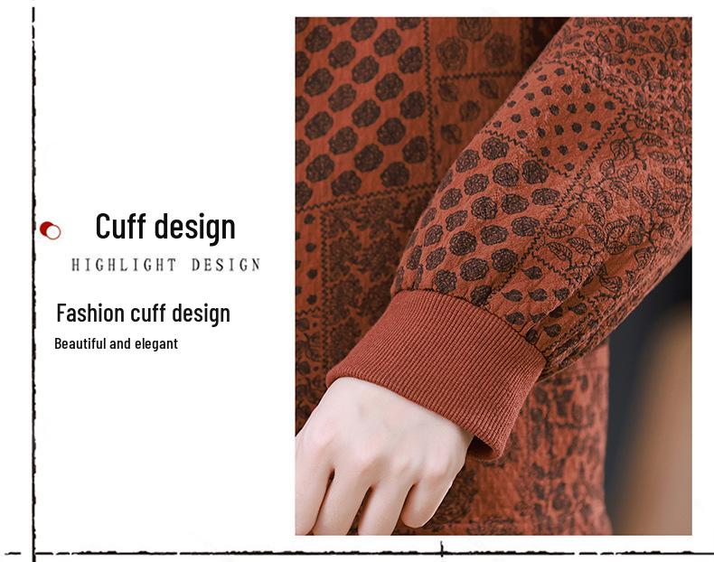 Plus Size Casual Hooded Jacket & Harem Pants Two-Piece Set