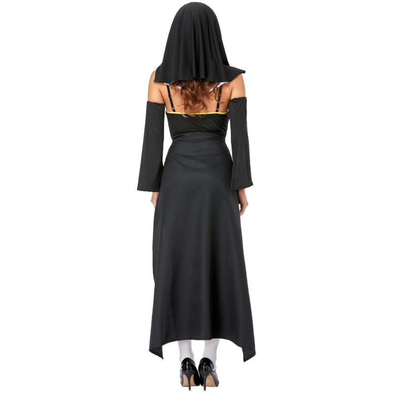 New Halloween Costumes, Zombie Vampire Nun Costumes, Stage Costumes, Cosplay