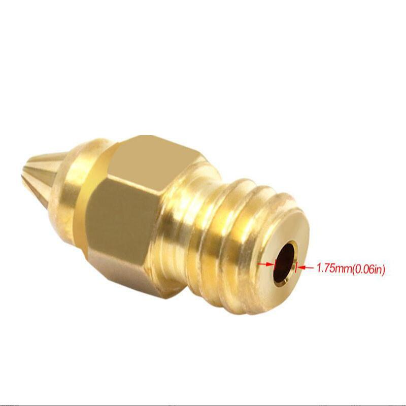 Hotend Extruder Brass Nozzles for CR-6 SE Ender-3 Series Ender-5 Series Printer 0.2/0.4/0.6/0.8/1.0mm