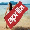 Aprilia Logo Anime Beach Swimming Towel Soft Absorbent Washcloth Children's Gifts for Kids Travel Camping Gym