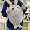 2025 autumn new high-value personality trendy cool ins funny creative cartoon shark backpack lightweight backpack