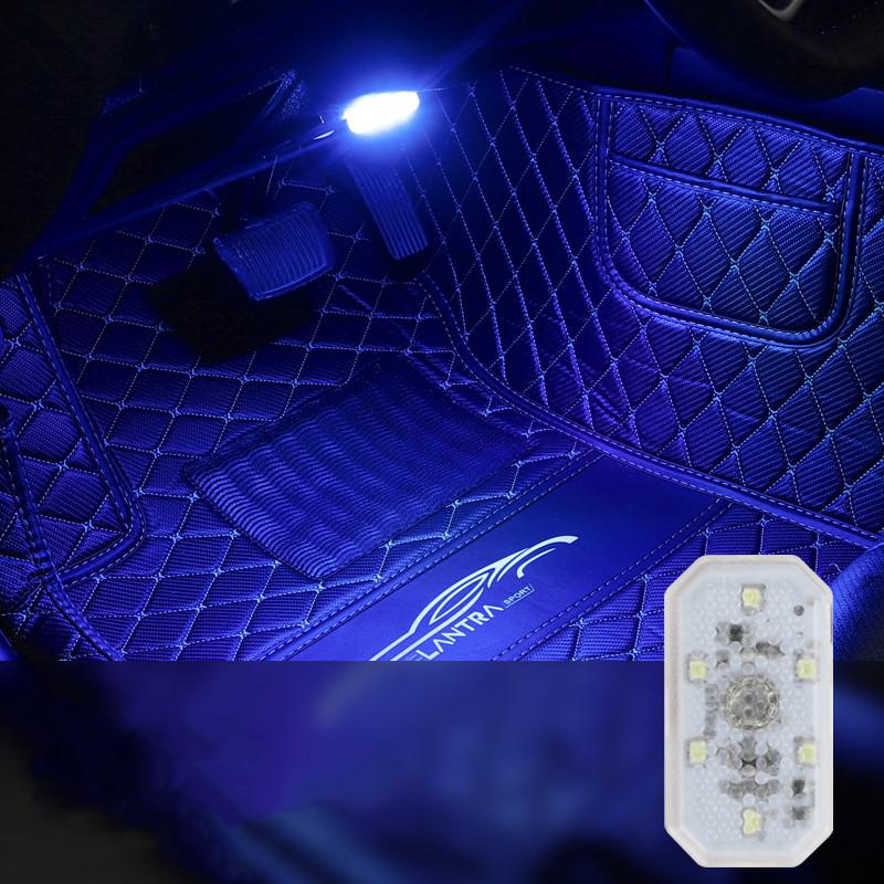 

Автомобильная USB зарядка Мини 5В Светодиодный сенсорный выключатель Свет Беспроводная окружающая лампа Портативный ночник для чтения Свет для салона крыши двери автомобиля