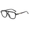 Fashion Oversized Pilot Sunglasses With Uv400 Protection For Outdoor Activities And Trendy Wear